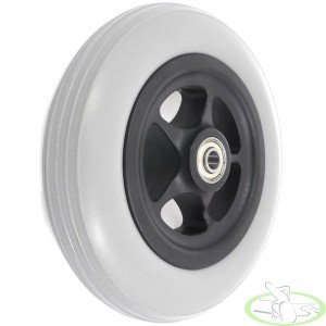 Koło do wózka inwalidzkiego 150x32/36 6" plastikowe (5r)