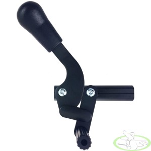 Hamulec do wózka inwalidzkiego PushToBrake zagięty lewy