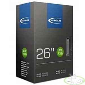 Dętka do wózka inwalidzkiego 26x1" AV12XS Schwalbe 