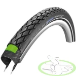 Opona do wózka inwalidzkiego 24x1,75" (47-507) Schwalbe Marathon Plus Reflex czarna
