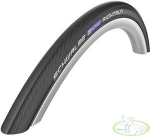 Opona do wózka inwalidzkiego 24x1" (25-540) Schwalbe RightRun czarna
