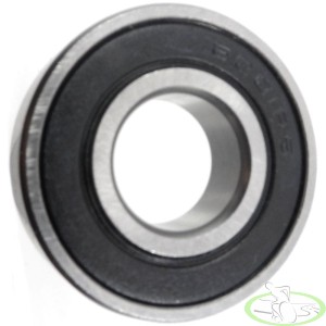 Łożysko do koła tylnego wózka inwalidzkiego - oś 12 mm (6001.2RS) 