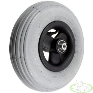 Koło do wózka inwalidzkiego 200x50/60 8x2" plastikowe pompowane