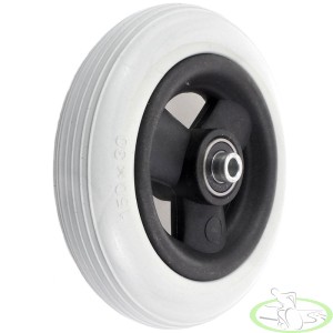 Koło do wózka inwalidzkiego 150x30/45 6" plastikowe (3r)