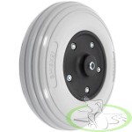 Koło do wózka inwalidzkiego 200x50/60 8x2" plastikowe skręcane
