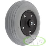 Koło do wózka inwalidzkiego 200x50/60 8x2" plastikowe pompowane skręcane wzmocnione