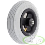 Koło do wózka inwalidzkiego 180x45/60 7" plastikowe pompowane