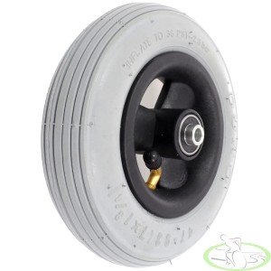 Koło do wózka inwalidzkiego 180x45/60 7" plastikowe pompowane