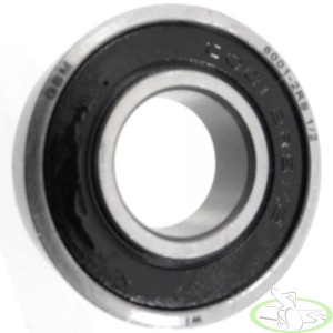 Łożysko przejściowe 12,7mm do koła tylnego wózka inwalidzkiego (6001.2RS.1/2") 