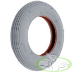 Opona do wózka inwalidzkiego 6x1,1/4" (150x30) szara linie CST