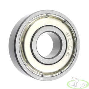 Łożysko do koła przedniego wózka inwalidzkiego - oś 8 mm (608.ZZ)