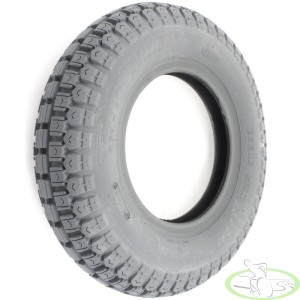 Opona do wózka inwalidzkiego 3.50-8 szara kostka CST